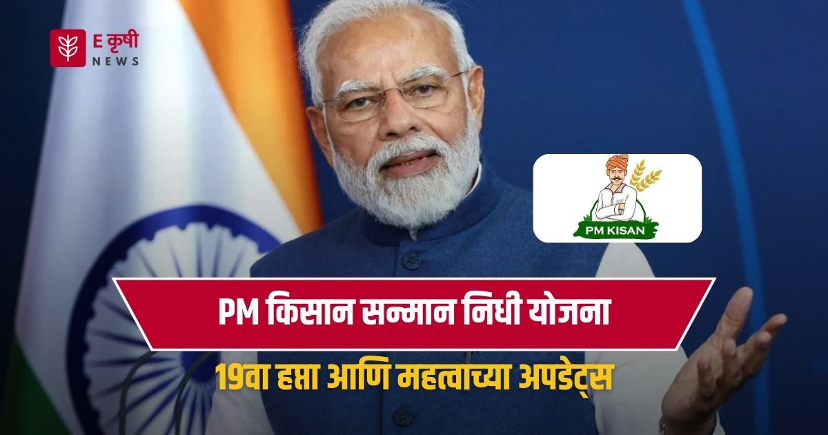 Pm Kisan Yojana प्रधानमंत्री किसान सन्मान निधी योजना: 19वा हप्ता आणि महत्वाच्या अपडेट्स