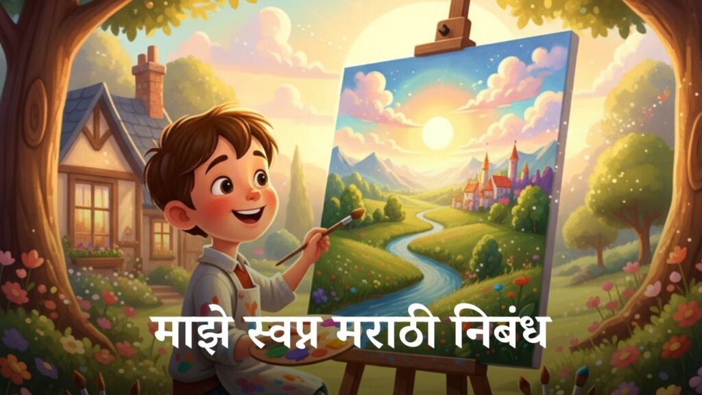 Maze Swapn Marathi Nibandh