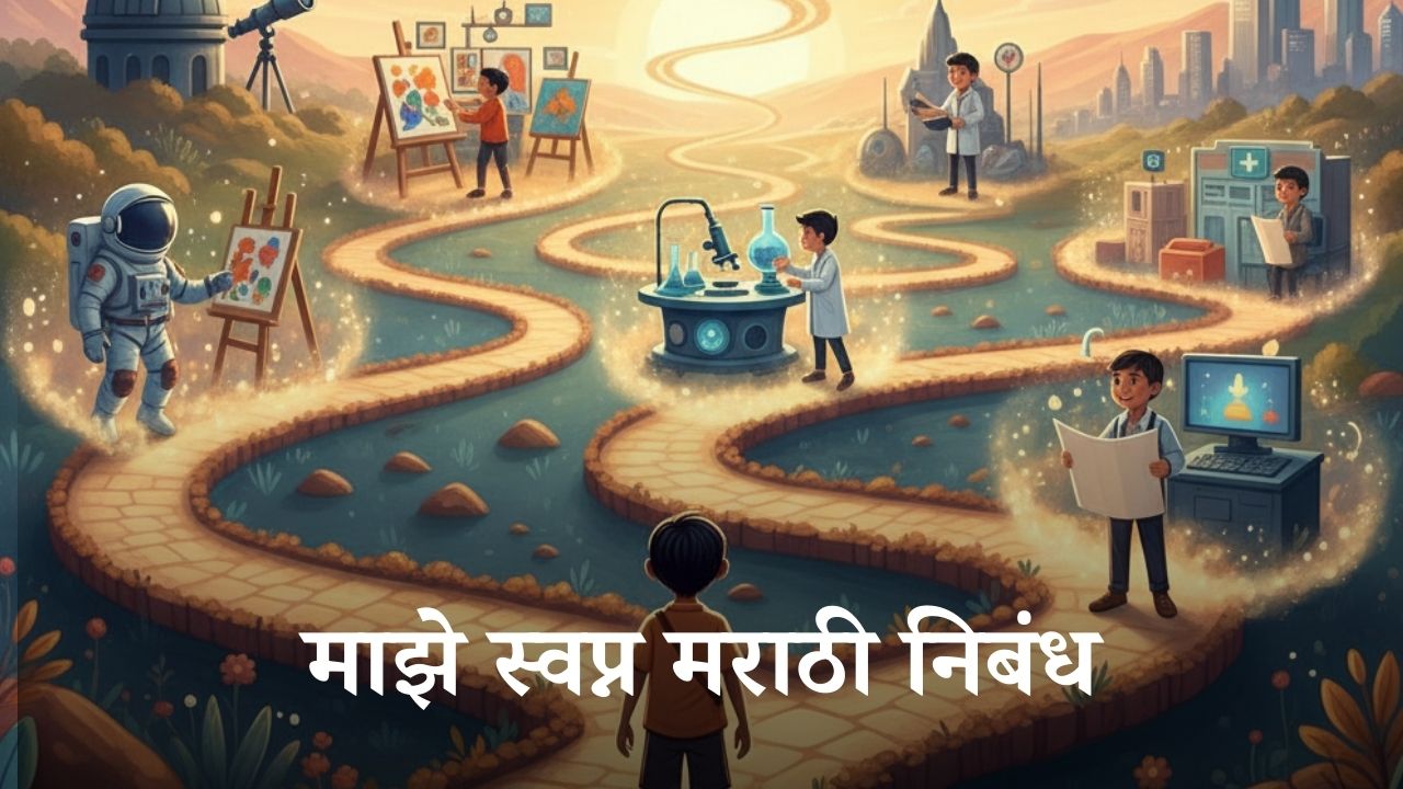 Maze Swapn Marathi Nibandh