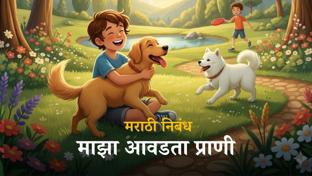 Maza avadta prani marathi nibandh